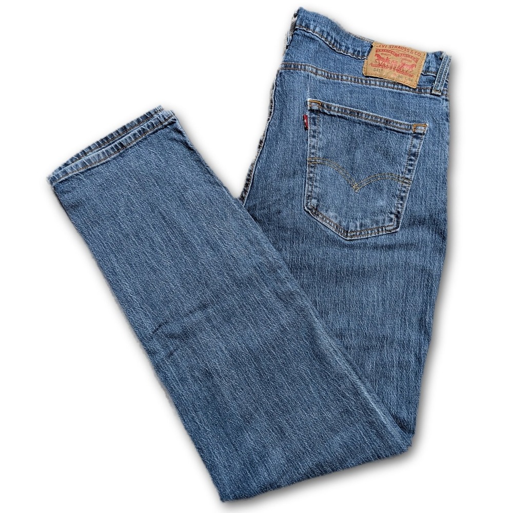 Levi's 500 Series Mens 36x34 Jeans 541 Blue Athletic Denim Stretch 5 Pocket